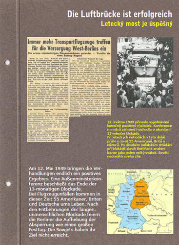 Tafel: Die Luftbrücke ist erfolgreich | © Mühlviertler Schlossmuseum Freistadt