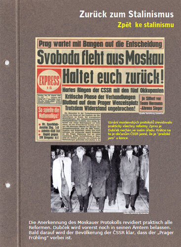 Tafel: Zurück zum Stalinismus | © Mühlviertler Schlossmuseum