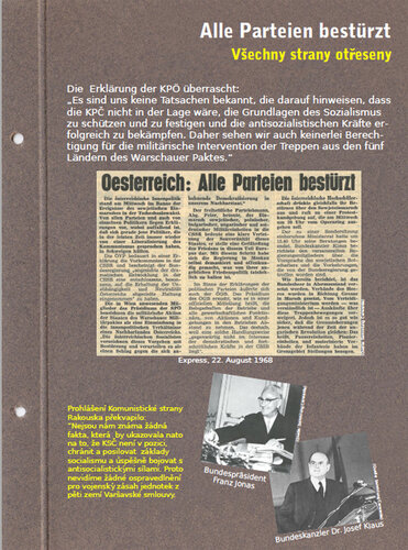 Tafel: Alle Parteien bestürzt | © Mühlviertler Schlossmuseum