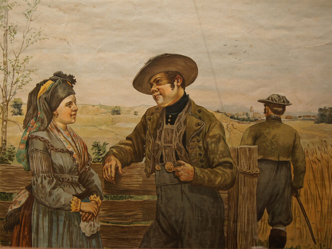 Schulwandtafel, 1895