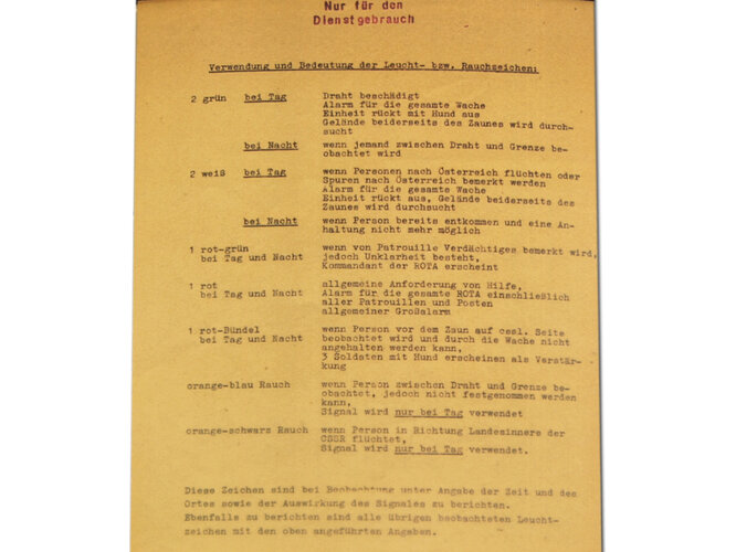 Grenzbewachung und Grenzsicherung