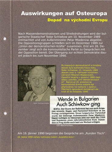 Auswirkungen auf Osteuropa | © Mühlviertler Schlossmuseum