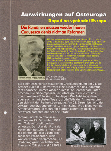 Auswirkungen auf Osteuropa | © Mühlviertler Schlossmuseum