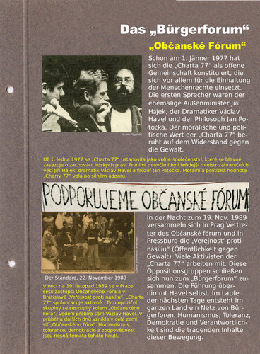 Das „Bürgerforum“ | © Mühlviertler Schlossmuseum