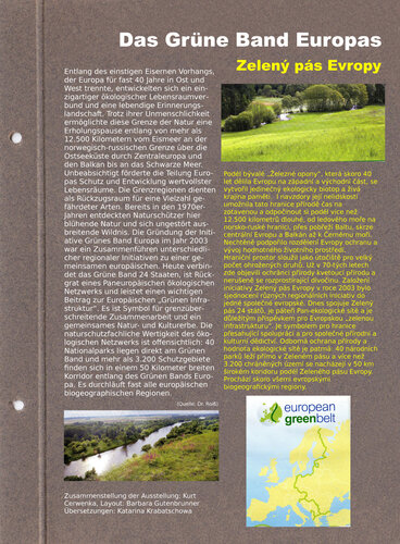 Das Grüne Band Europas | © Mühlviertler Schlossmuseum