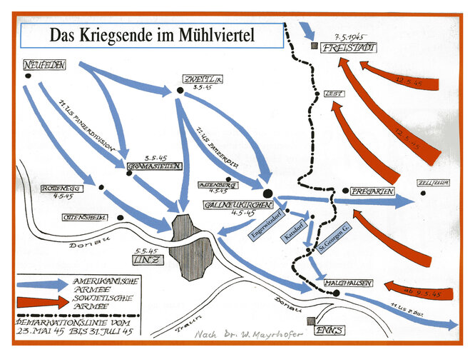 Das Kriegsende im Mühlviertel
