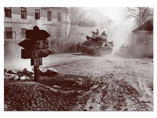 US Panzer in Gallneukirchen