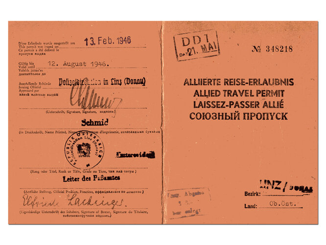 Allierte Reiseerlaubnis