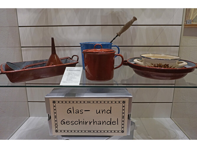 Glas- und Geschirrhandel | © Foto: Verbund OÖ. Museen