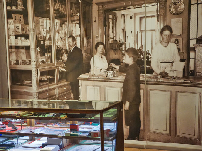 Schreibwarenhandel | © Foto: Verbund OÖ. Museen