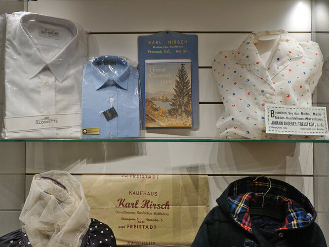 Strumpf- und Wäschehandel | © Foto: Verbund OÖ. Museen