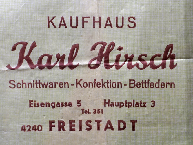 Strumpf- und Wäschehandel | © Foto: Verbund OÖ. Museen