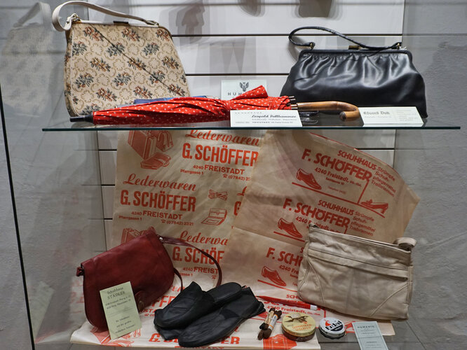 Schuh- und Lederwaren | © Foto: Verbund OÖ. Museen
