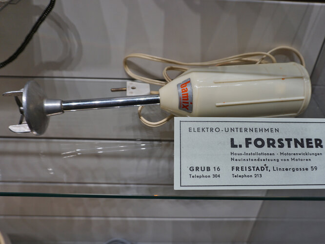 Elektro- und Technikwarenhandel | © Foto: Verbund OÖ. Museen