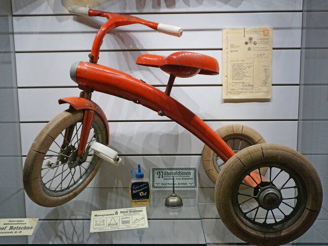 Nähmaschinen- und Fahrradhandel | © Foto: Verbund OÖ. Museen