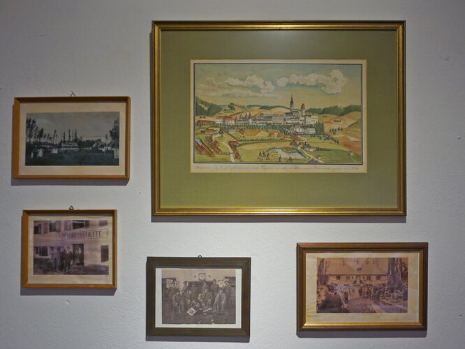 Ausstellungsansicht: "Das Schützenhaus" 