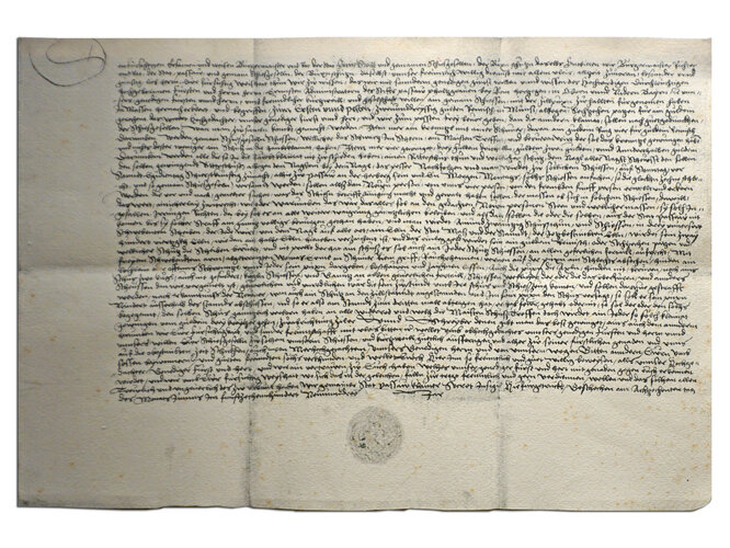 Schützenladschreiben 1539