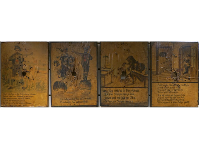 Kapselgewehrscheiben