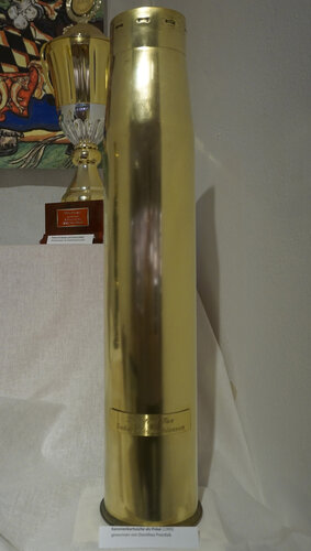 Kanonenkartusche als Pokal (1999)