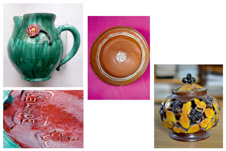 Keramikwaren aus Zettwing/Keramické výrobky z Cetvin