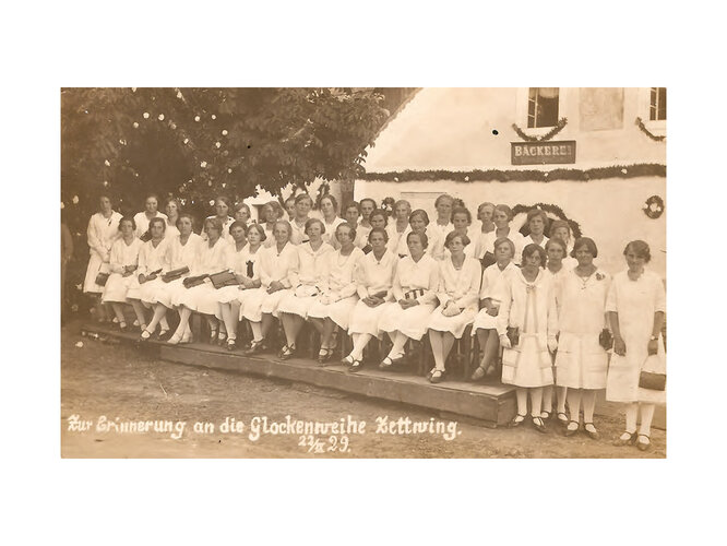 Glockenweihe/při svěcení zvonů