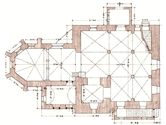 Grundriss / půdorys