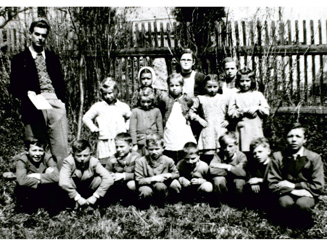 Tschechische Volksschulklasse / Třída české základní školy