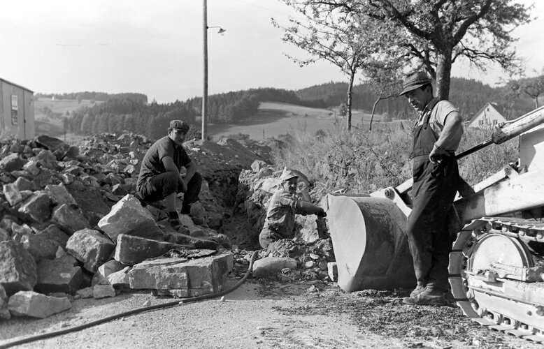 Straßenbauarbeiten in der St.-Peter-Straße