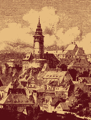 Burg und Schloss Český Krumlov