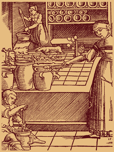 Herrschaftliche Küche