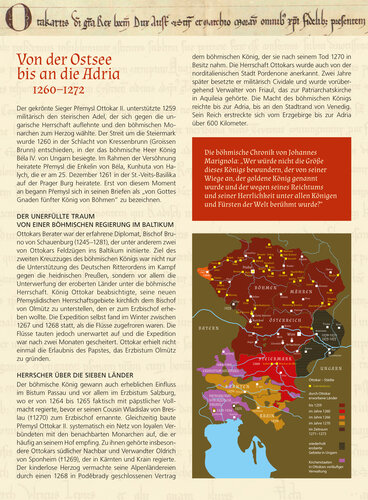 Von der Ostsee bis an die Adria  1260–1272 | © Verein Ottokar-Städte