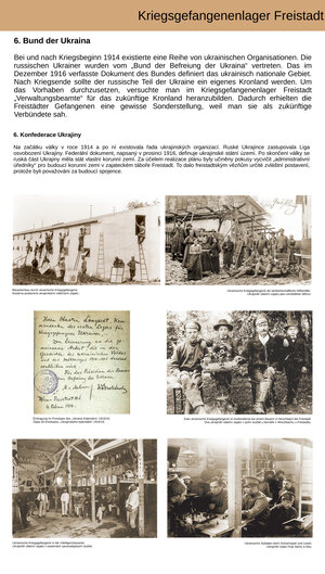 Tafel "Bund der Ukraina"