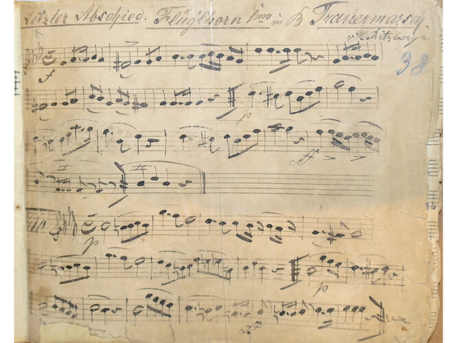 Autograph von Cajetan Ritzberger