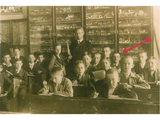 Josef Peer als Schüler