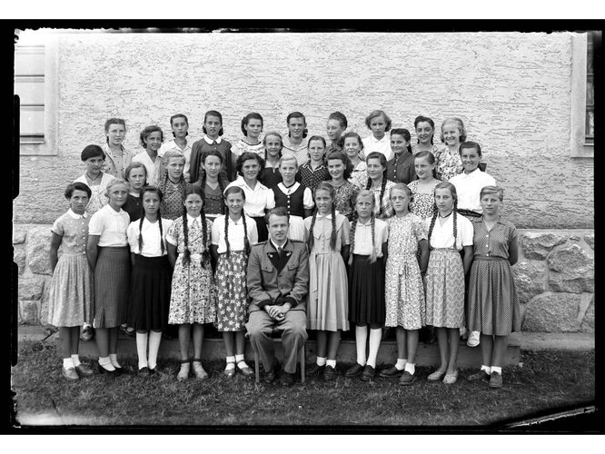 Franz Tomschi als Lehrer