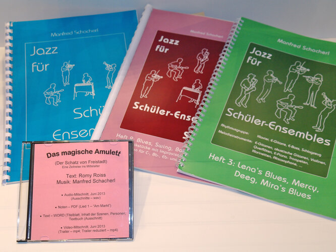 Lehrbücher und CD's