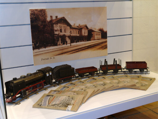 Blecheisenbahn, Führer | © Verbund Oö. Museen