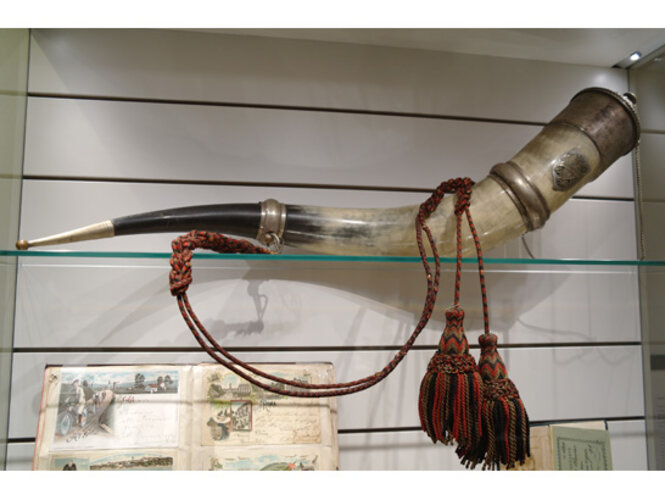 Trinkhorn des Radfahrer-Vereines | © Mühlviertler Schlossmuseum