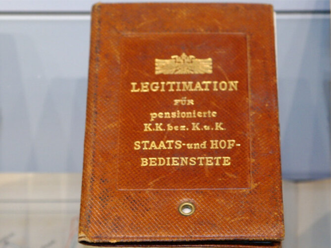 Legitimationskarte | © Mühlviertler Schlossmuseum, Foto: Verbund Oö. Museen