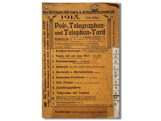 Tarifheft | © Mühlviertler Schlossmuseum