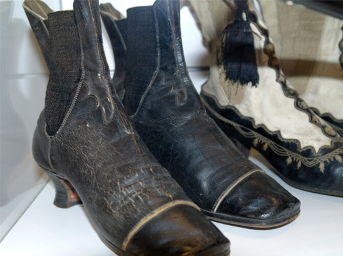 Schuhe | © Mühlviertler Schlossmuseum, Foto: Verbund Oö. Museen