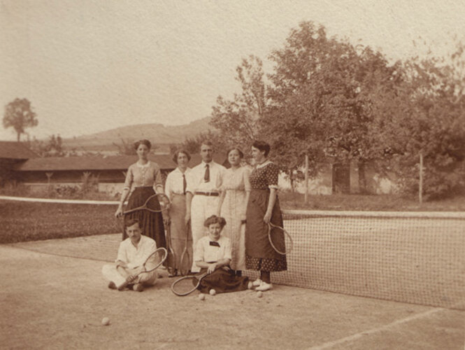 Tennisspiel in Freistadt | © Mühlviertler Schlossmuseum