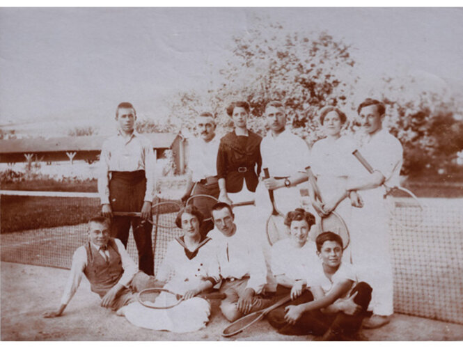 Tennisspiel in Freistadt | © Mühlviertler Schlossmuseum