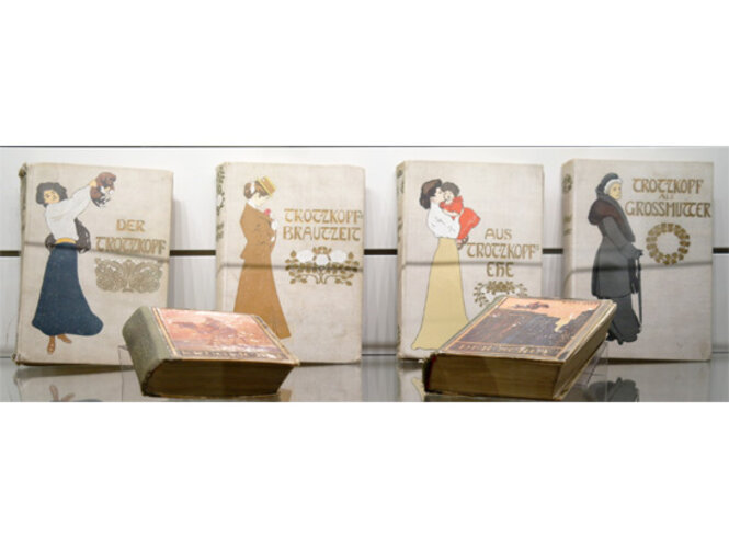 Trotzkopf-Reihe | Karl May | © Mühlviertler Schlossmuseum, Foto: Verbund Oö. Museen