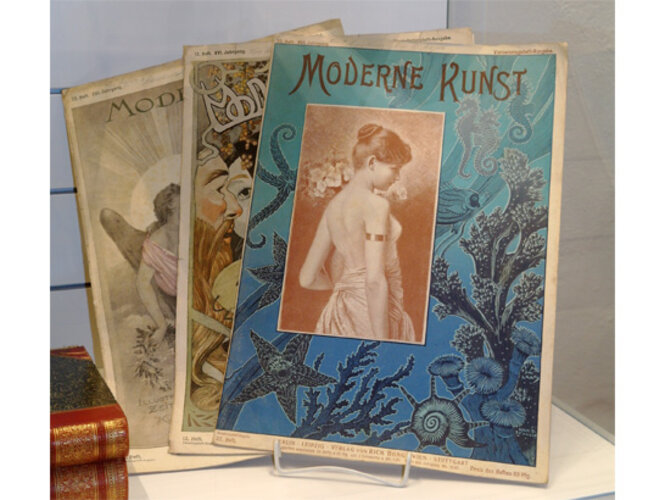 Zeitschrift "Moderne Kunst" | © Foto: Verbund Oö. Museen