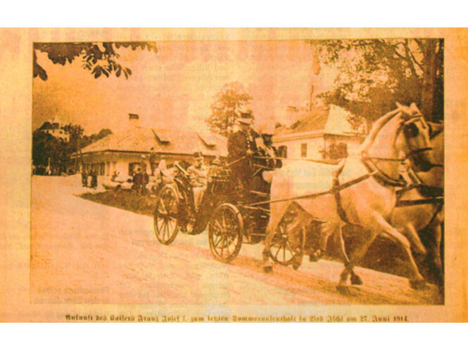 Ankunft in Bad Ischl