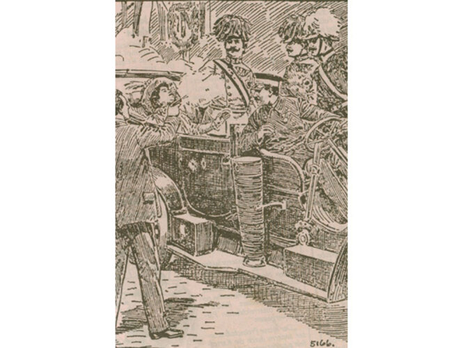 Pressezeichner veranschaulichen die tragischen Ereignisse