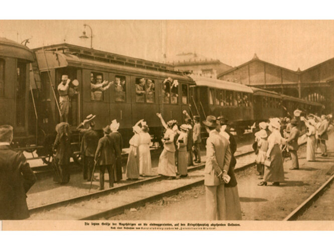 Verabschiedung der Soldaten