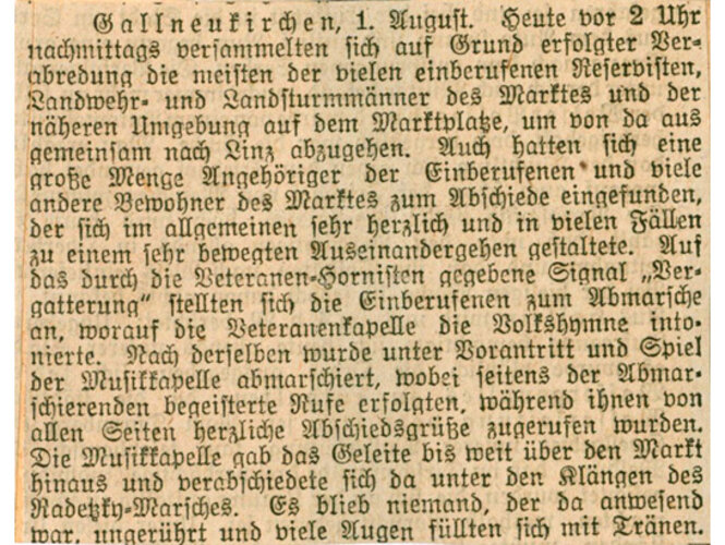 "Stimmungsbilder" - Gallneukirchen