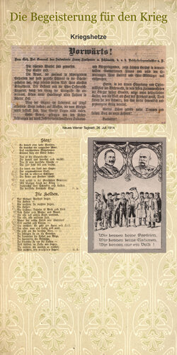 Tafel: Kriegshetze | © © Mühlviertler Schlossmuseum